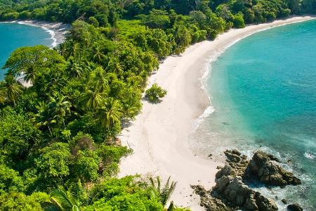 Halbinsel auf Costa Rica mit traumhaften Stränden