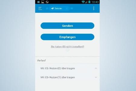 Die Freigaben eines Windows-Rechners im Netzwerk lassen sich unter Android über den ES Datei Explorer anzeigen.