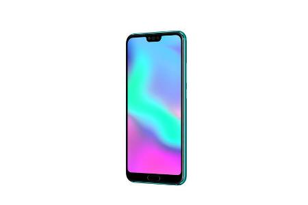 Die Vorderseite des Honor 10