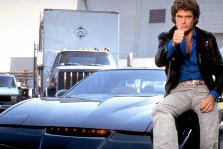 Seinen weltweiten Durchbruch feierte Hasselhoff als Michael Knight in der Serie 