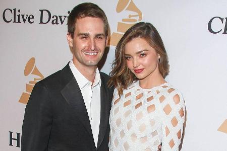 Evan Spiegel und Miranda Kerr sind mittlerweile verlobt