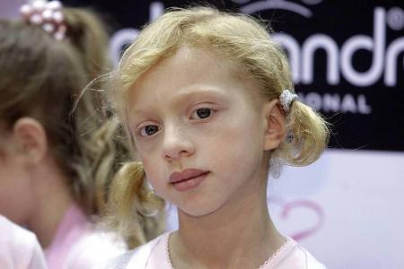 Einer ihrer ersten öffentlichen Auftritte: Boris Beckers Tochter Anna Ermakova im Jahr 2007 bei der Kosmetik-Messe Beauty In...