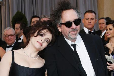 Tim Burton und Helena Bonham Carter bei der Oscarverleihung 2013