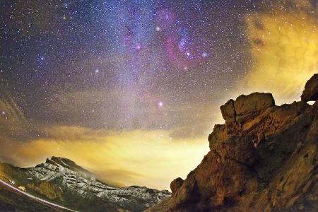 Seltenes Naturspektakel: ein Sternschnuppenregen