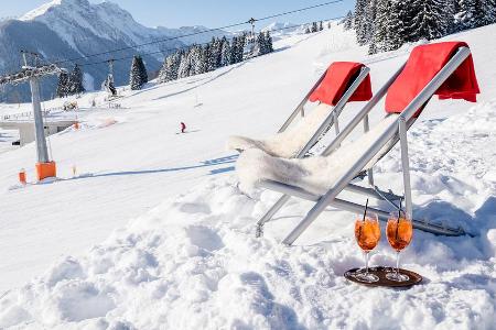 Ski-Alternative: Abschnallen und zurücklehnen