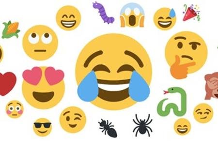 Der Tränen lachende Smiley ist in Verbindung mit dem Dschungelcamp mit Abstand am beliebtesten