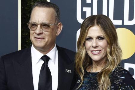 Tom Hanks und Ehefrau Rita Wilson folgten nicht nur dem schwarzen Dresscode - sie trugen zudem den 