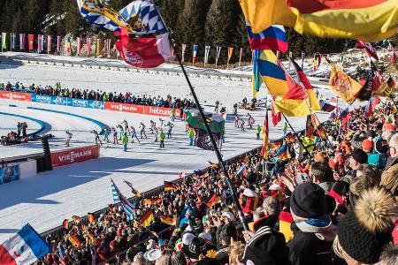 Überwältigende Stimmung in der Südtirol Arena