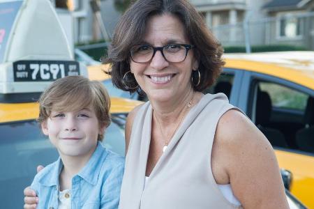 Hauptdarsteller Jacob Tremblay und Buchautorin R.J. Palacio