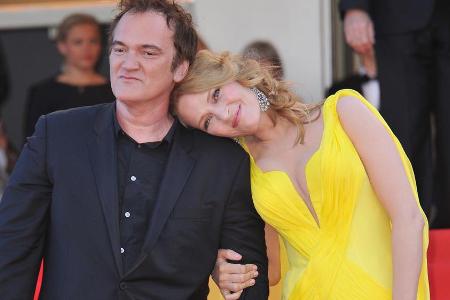 Tarantino und Thurman 2014 bei einem gemeinsamen Auftritt