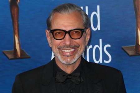 Auch Schauspiel-Kollege Jeff Goldblum kann sich freuen. Der 