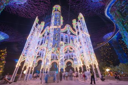 Singapur ist wahrhaftig ein Großstadtdschungel. Mit der Parkanlage 