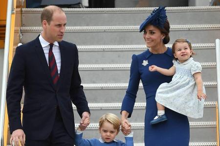Wieder mal alles richtig gemacht haben dagegen Prinz William, Herzogin Kate und ihre Kinder, Prinz George und Prinzessin Cha...
