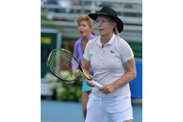...über einen Rang auf den vorderen Plätzen konnte sich 2008 Extennisprofi Martina Navratilova freuen. Sie belegte damals de...