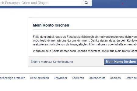 Wir zeigen Ihnen, wie Sie Ihren Facebook Account löschen.