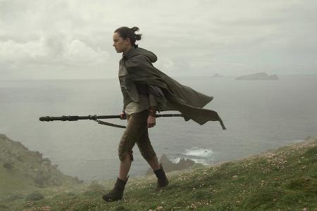 Daisy Ridley alias Rey in 