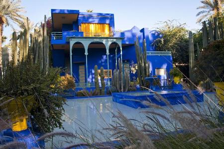 Im Jardin Majorelle von Yves Saint Laurent