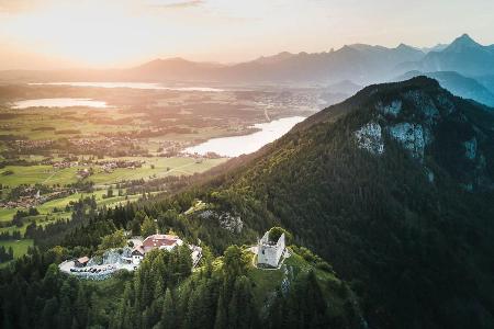 Schon König Ludwig II. schwärmte vom Falkenstein