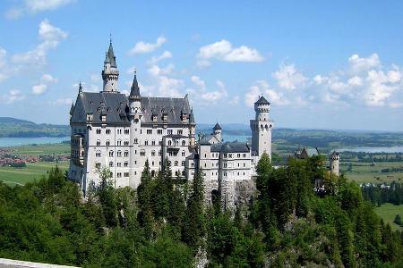 Das Original: Schloss Neuschwanstein in Bayern