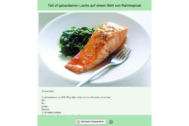 Lachs-Rezept für den Thermomix.