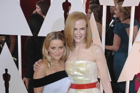 ...mit Nicole Kidman (r.) an Witherspoons Seite bot die HBO-Serie geballte Oscar-Power. Im Plot geht es um Ehe, Familie und ...