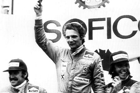 Ferrari verpflichtete den aufstrebenden Youngster und in Spanien folgte 1974 endlich der erste Sieg.