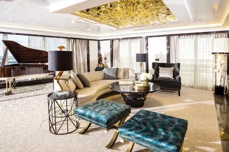 Steinway-Flügel in der Regent Suite