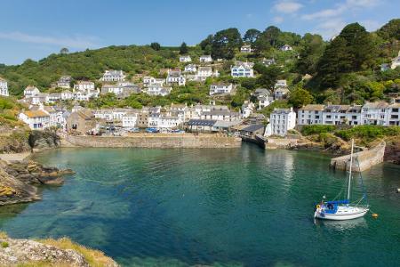 Der kleine Fischerort Polperro liegt in der Grafschaft Cornwall im Südwesten Englands. Mit seinem kleinen Hafen ist Polperro...