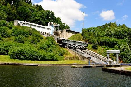 Faszinierend: Das Schiffshebewerk bei Arzviller