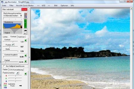 Der Jpg-Illuminator von Bertram Hafner korrigiert für Sie schnell und einfach Licht- und Farbfehler bei unter- oder überbeli...