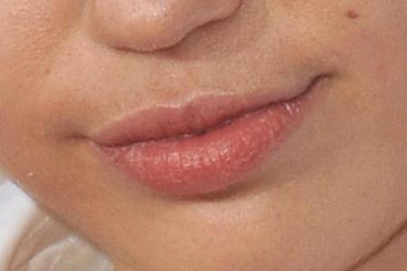 Volle Lippen, bei denen ganz offensichtlich noch nicht nachgebessert wurde. Wem gehören sie?