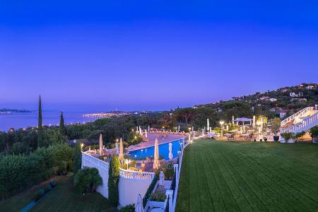 Traumhafer Ausblick über die Bucht von Saint-Tropez