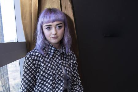 Die Britin Maisie Williams feierte mit 