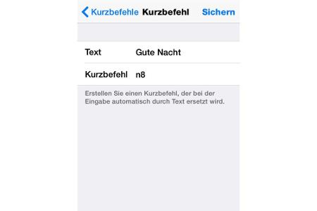 Unter dem Menüpunkt 