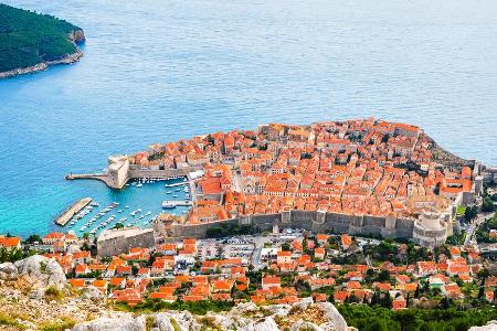 Dubrovnik gilt als die schönste Stadt an der Adria