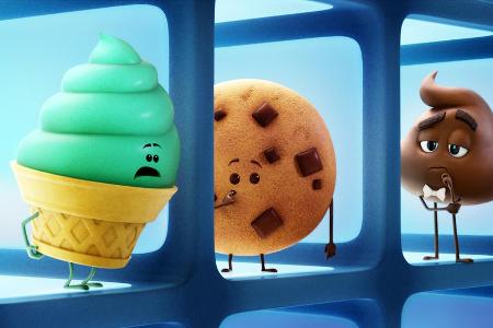 Kennen Sie die Emojis Ice Cream (v.l.), Cookie und Poop?