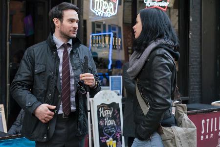 Charlie Cox und Krysten Ritter in 