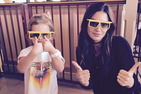 Lily Aldridge (30) mit ihrer Tochter Dixie Pearl Followill