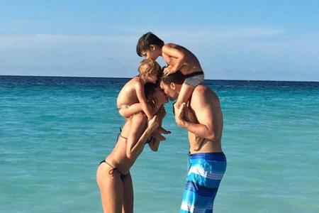 Gisele Bündchen (36) und ihre glückliche Familie. Den Kindern Vivian und Benjamin scheint das Leben als Model-Nachwuchs zu g...