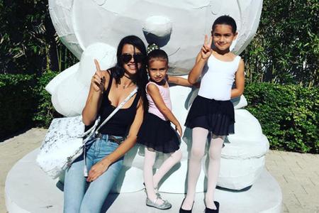 Adriana Lima (35) und ihre beiden Töchter, Valentina und Sienna Lima Jaric