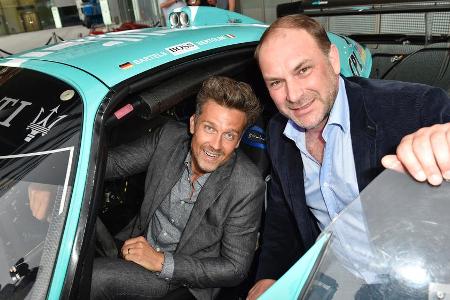Rennfahrer Michael Bartels ließ Wayne Carpendale in seiner 