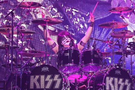 Drummer Eric Singer als Catman