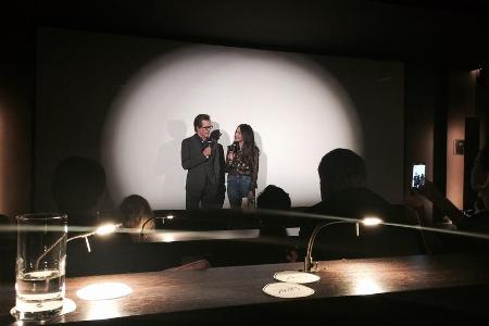 Im Hotel Bayerischer Hof: Kevin Bacon im Gespräch mit Johanna Klum