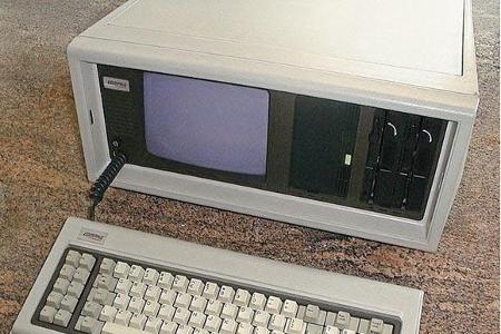 Tragbarer PC Compaq Portable