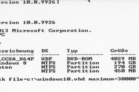 Diskpart hilft bei der Erstellung einer neuen Partition für Windows 10.