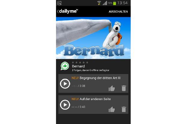 Dailyme TV, Serien & Fernsehen