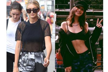 Wäre der Athleisure-Look eine Sportart, wären Gigi und Bella Hadid die ungeschlagenen Champions