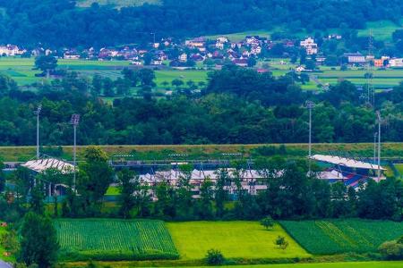 Der Rheinpark zu Liechtenstein ist das einzige Stadion in dem kleinen Fürstentum, welches für internationale Spiele zugelass...