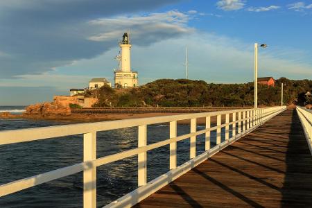 Die Halbinsel Bellarine ist so etwas wie das Naherholungsgebiet der gestressten Bewohner Melbournes. Tief im Süden Australie...