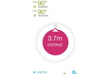 Einfach die Position eines Ostereis oder -nests registrieren und schon kann dieses per GPS über die App gefunden werden.